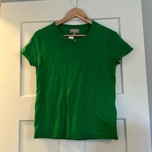 J.Crew cashmere short sleeved sweater